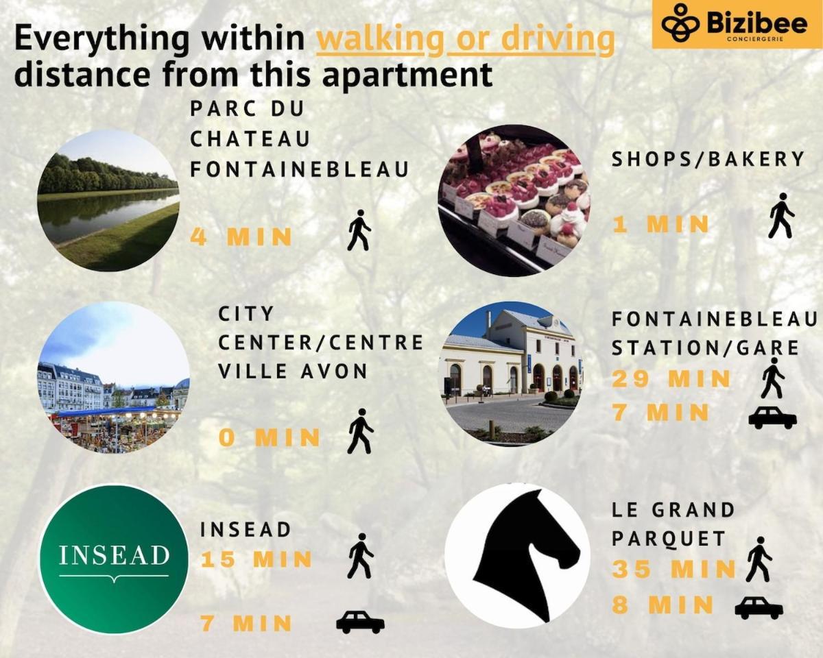 Apartament Cocon Napoleon Calme Fontainebleau Zewnętrze zdjęcie